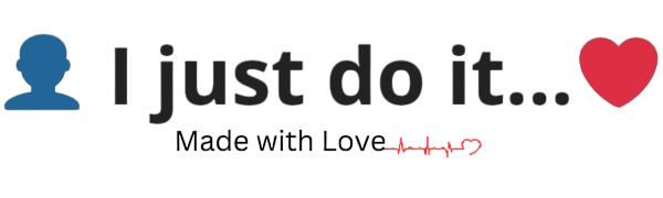 👤 I just do it... ♥️